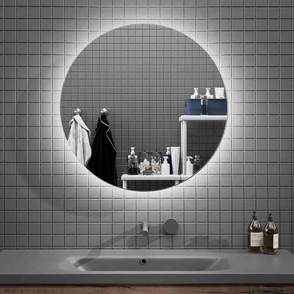 Espejo ORBIS 100 cm Triled con antivaho / espejo aumento led  - Espejo ORBIS 50 cm Triled con antivaho ( 2 uds )