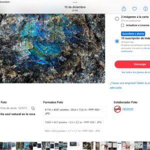 Plato de ducha STONE 3D  medidas 80 cm x 160 cm CRISTAL LABRADORITA AZUL