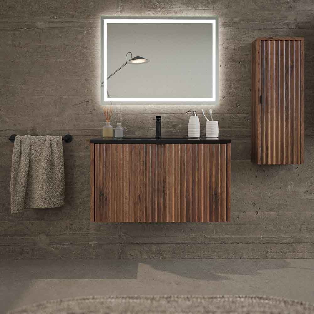 Columna MILO 1 puerta  80 cm x  35 x 19 cm 1 puerta OLMO