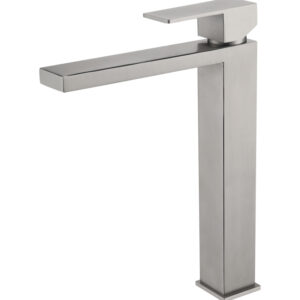 Mueble BINARIO 100 cm  2 cajones acabado grafito con encimera SOLID SURFACE seno centrado . MILIA 60 cm  fondo 40 cm acabado Gris hierro Ral 7011  Encimera y lavabo blanco- Espejo de baño liso sin luz canto redondo 80x100 -Espejo ovalado Gala sin luz 50x90 - Grifo monomando de lavabo alto Army cromo