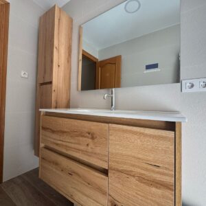 Encimera de 90 cm blanco mate mueble CARMEN  + Gastos reexpedición