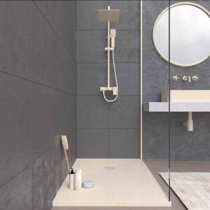 Plato de ducha NOLITA 70x140 crema ral 1013 - Plato de ducha NOLITA 70x160 crema ral 1013