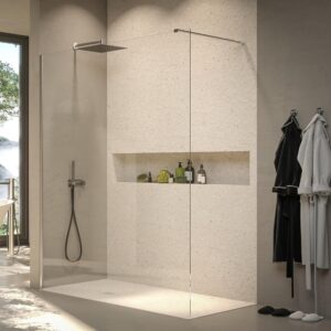 Vidrio 8 mm FRESH  200 cm x  120 cm templado seguridad con tratamiento antical
