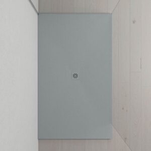 Plato de ducha XXL  100 cm x 120 cm RAL 7044