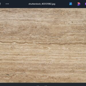 Plato de ducha STONE 3D travertino oscuro  80 cm   x 170 cm