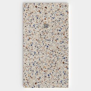 Plato de ducha 3D Terrazo KLASTEN 100 cm x 95 cm